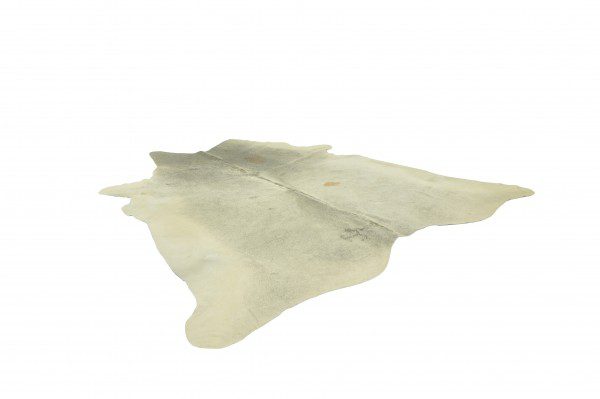 Cow Hide Grey/Ivory Small