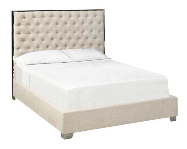 Wynn Queen Bed - Linen