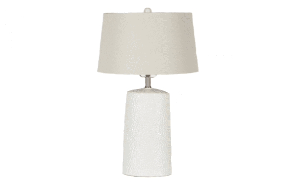 LP22 - Pair of Lamps White Base