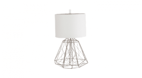 LS04 - Single Lamp Silver Wire