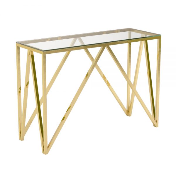 Ariel Console Gold