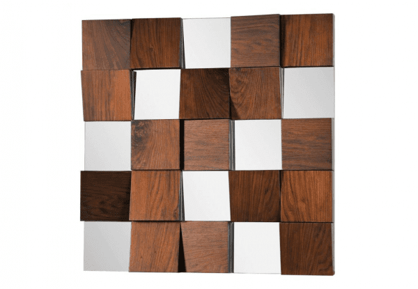 M06 - Wood & Mirror Mosaic