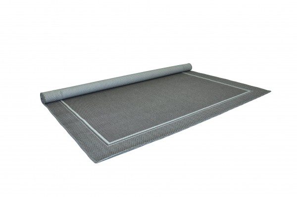 C08 - Indoor/Outdoor Carpet Dark Grey 8'x11'